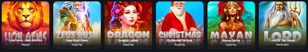 Extensive Game Library at Seven Casino